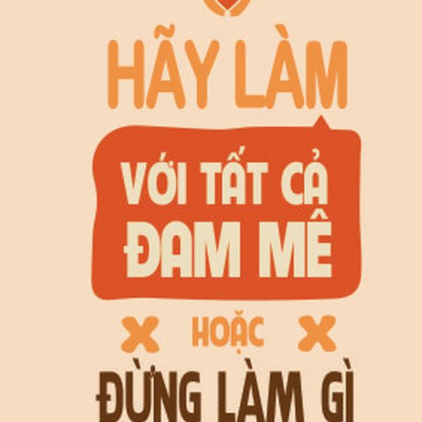 TRANH DÁN TƯỜNG 3D - SLOGAN ĐỘNG LỰC